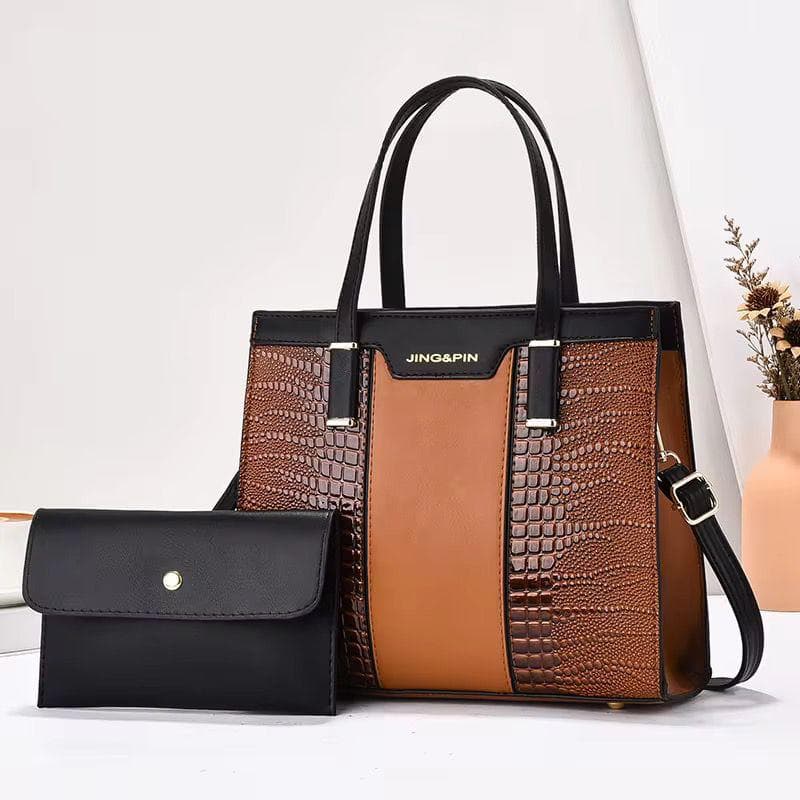 daily leather tote